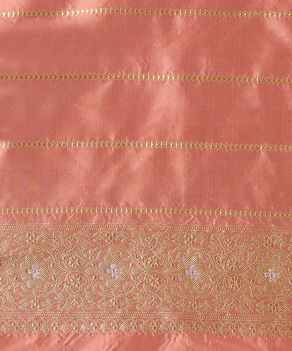 Coral_Pink_Handloom_Pure_Katan_Silk_Banarasi_Saree_With_Tanchoi_Weave_WeaverStory_05