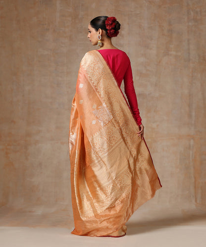 Light_Orange_Handloom_Pure_Katan_Tissue_Silk_Banarasi_Saree_WeaverStory_03