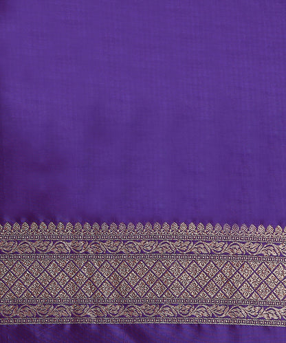 Purple_Handloom_Pure_Katan_Silk_Banarasi_Saree_With_Antique_Zari_And_Red_Selvedge_WeaverStory_05