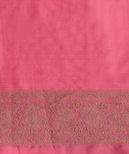 Pink_Handloom_Pure_Katan_Silk_Antique_Zari_Banarasi_Saree_With_Kimkhab_Weave_WeaverStory_05