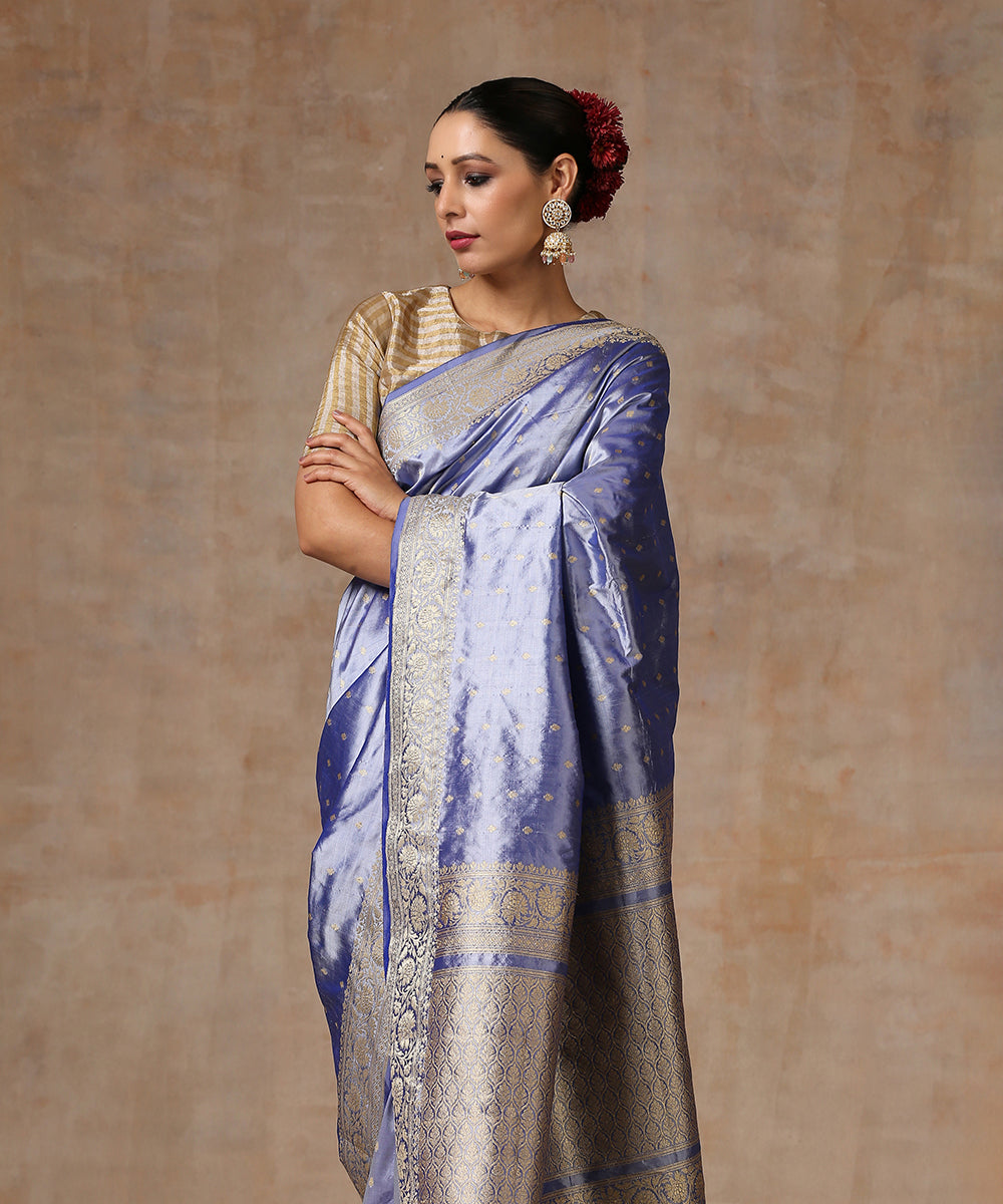 Handloom_Sky_Blue_Pure_Katan_Silk_Banarasi_Saree_With_Cutwork_Booti_WeaverStory_01