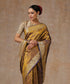 Handloom_Golden_And_Blue_Double_Shade_Pure_Katan_Silk_Banarasi_Saree_WeaverStory_01