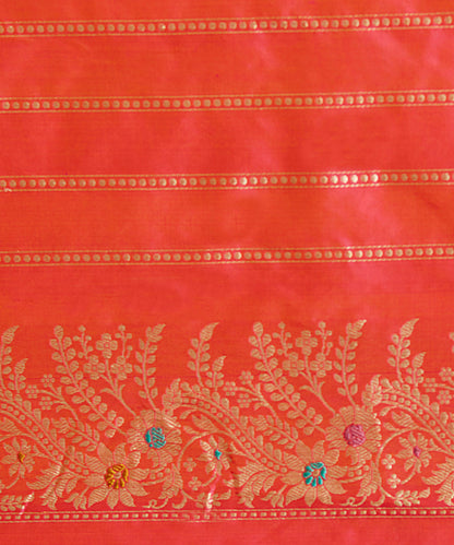 Handloom_Orange_And_Pink_Double_Shade_Pure_Katan_Silk_Banarasi_Saree_WeaverStory_06