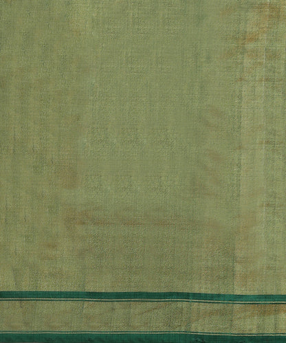 Handloom_Green_And_Mustard_Double_Shade_Tissue_Silk_Ikat_Patola_Saree_WeaverStory_05