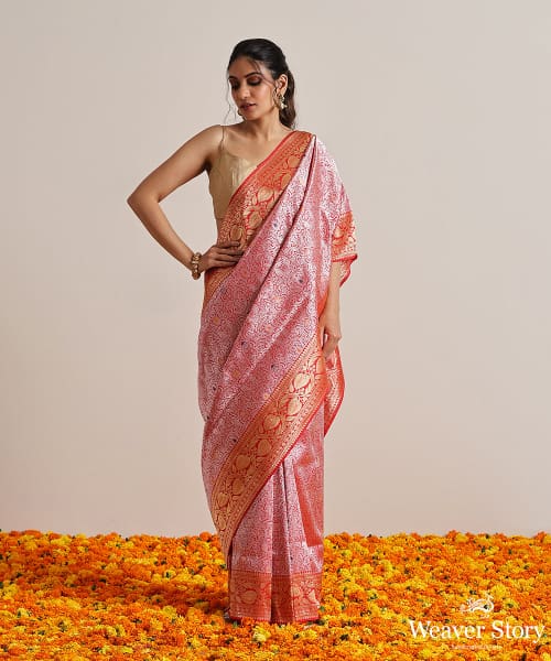 Stock photo of Designer beautiful sea green nursery color shade silk saree  with golden color round shape peacock design on it. Picture captured under  natural light at Bangalore, Karnataka, India. Stock Photo |