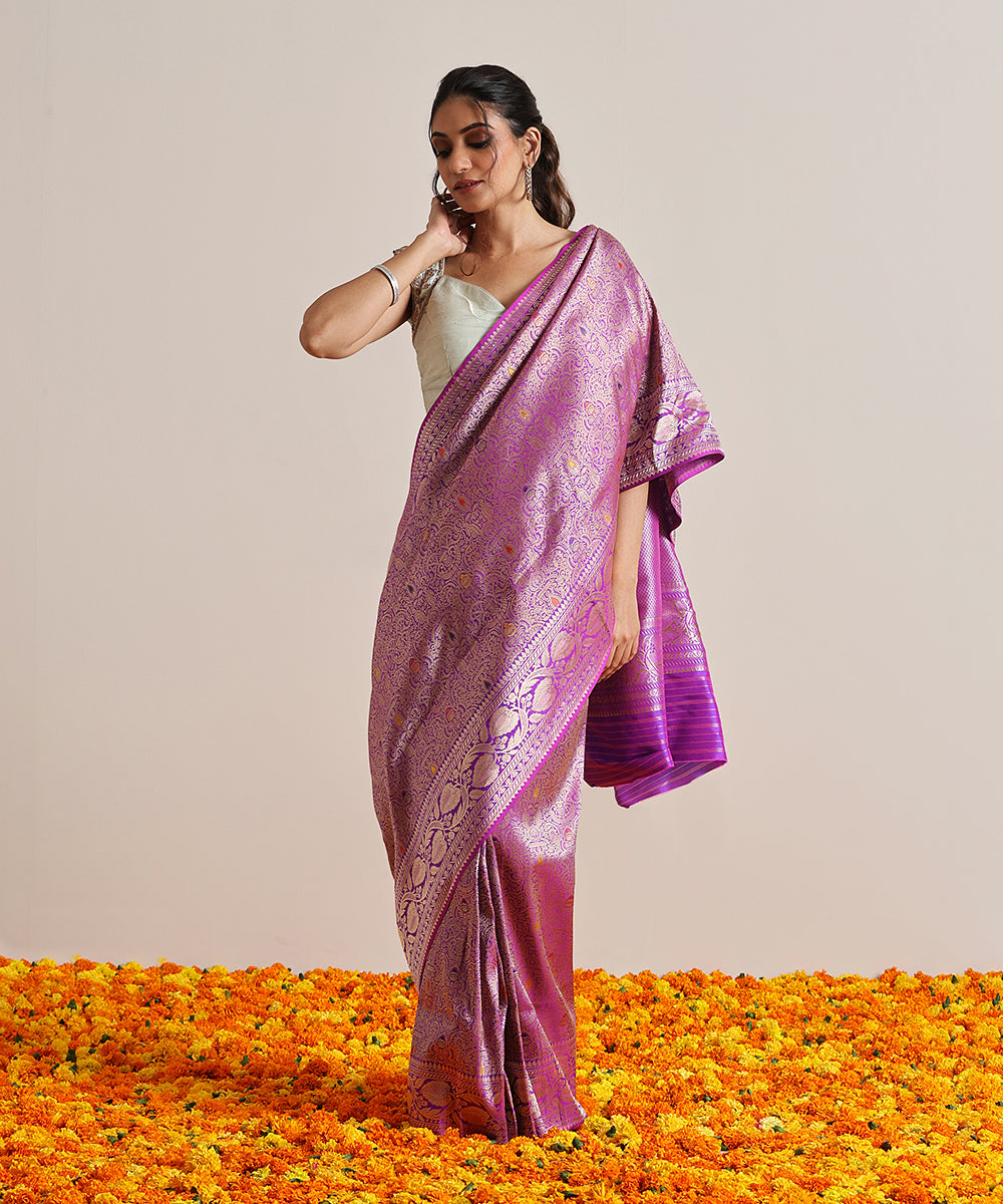 Purple_Dual_Tone_Handloom_Pure_Katan_Silk_Kimkhab_Banarasi_Saree_With_Meenakari_WeaverStory_02