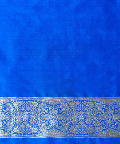 Electric_Blue_Handloom_Pure_Katan_Silk_Banarasi_Saree_With_Hibiscus_Flower_Jaal_WeaverStory_05