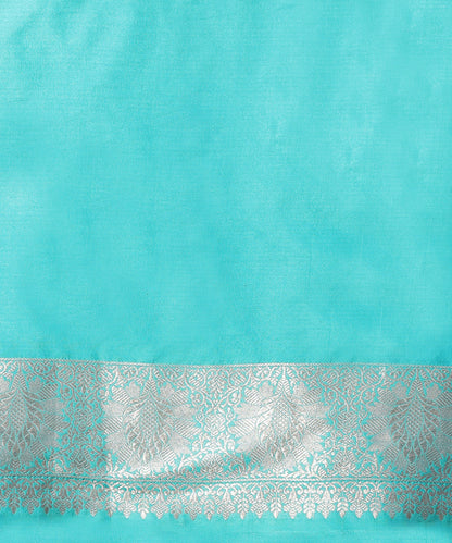 Light_Blue_Handloom_Pure_Katan_Silk_Banarasi_Saree_With_Silver_Zari_Jaal_WeaverStory_05