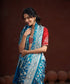 Handloom_Cobalt_Blue_Pure_Katan_Silk_Banarasi_Saree_With_Floral_Jaal_WeaverStory_01