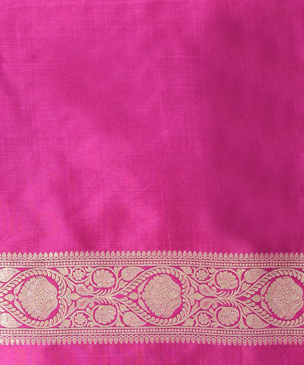 Purple_Handloom_Pure_Katan_Silk_Banarasi_Saree_With_Cutwork_Floral_Jaal_WeaverStory_05