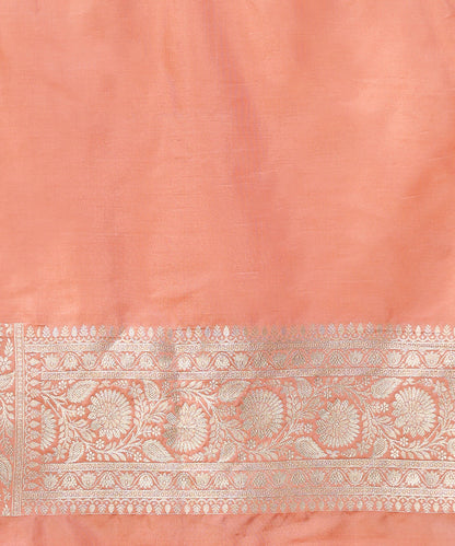 Handloom_Pastel_Orange_Pure_Katan_Silk_Banarasi_Saree_With_Cutwork_Floral_Jaal_WeaverStory_05