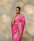 Handloom_Rani_Pink_Pure_Katan_Silk_Banarasi_Saree_With_Zari_Jangla_Floral_Jaal_WeaverStory_01