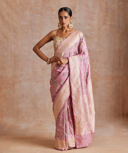 Handloom_Light_Pink_Ektara_Pure_Katan_Silk_Banarasi_Saree_With_Meenakari_WeaverStory_02