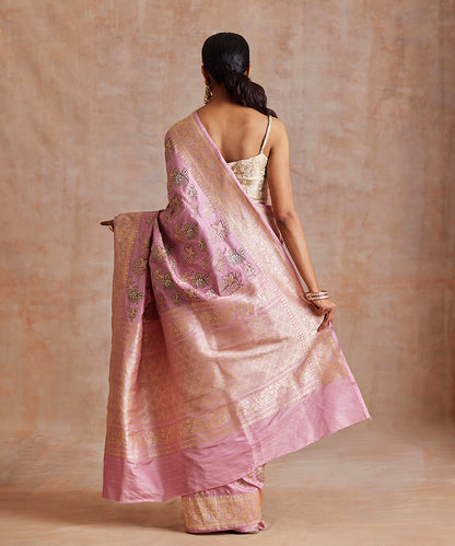 Handloom_Light_Pink_Ektara_Pure_Katan_Silk_Banarasi_Saree_With_Meenakari_WeaverStory_03