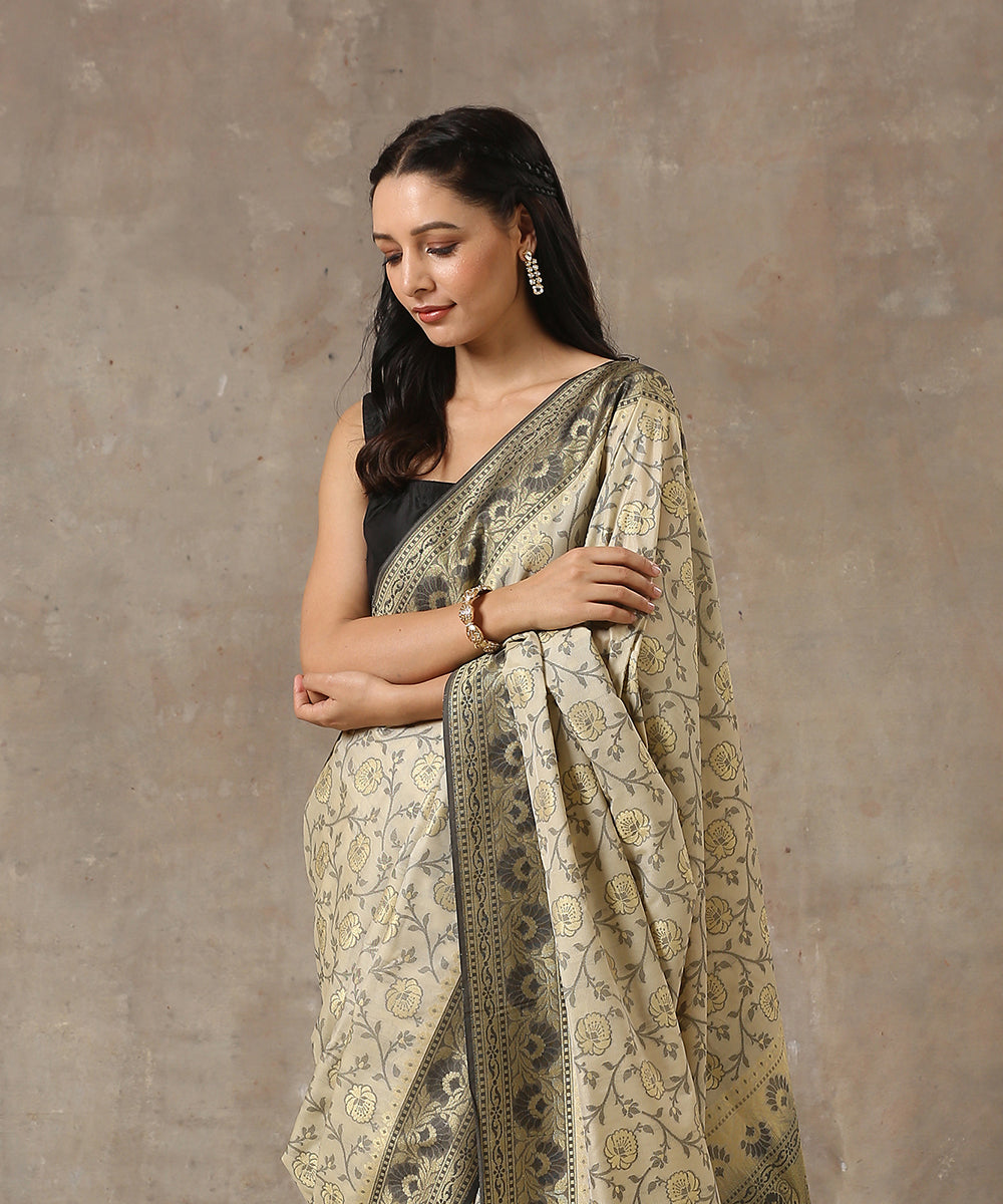 Offwhite_And_Grey_Handloom_Summer_Katan_Georgette_Banarasi_Saree_with_Cutwork_Jaal_WeaverStory_01