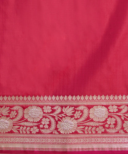 Red_And_Pink_Handloom_Pure_Katan_Silk_Ektara_Banarasi_Saree_With_Sona_Rupa_Booti_WeaverStory_05