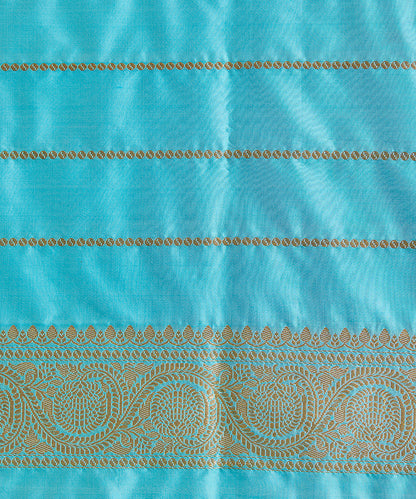 Sky_Blue_Handloom_Pure_Katan_Silk_Banarasi_Saree_With_Meenakari_Floral_Jaal_WeaverStory_05