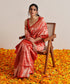 Red_Handloom_Pure_Katan_Silk_Kimkhab_Banarasi_Saree_And_Gold_Zari_WeaverStory_01