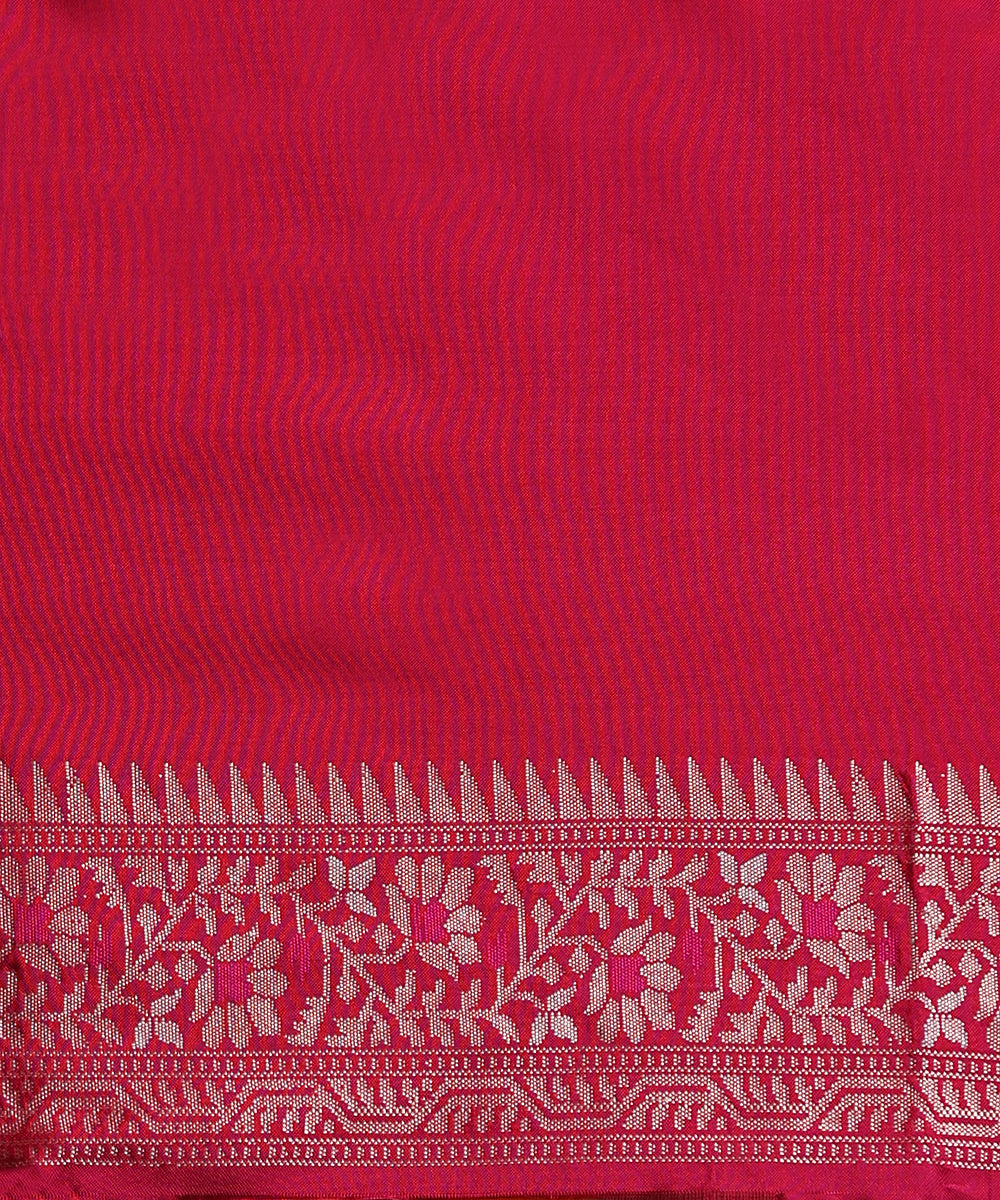 Ink_Blue_Handloom_Pure_Katan_Silk_Banarasi_Saree_With_Pink_Kadhiyal_Border_WeaverStory_05