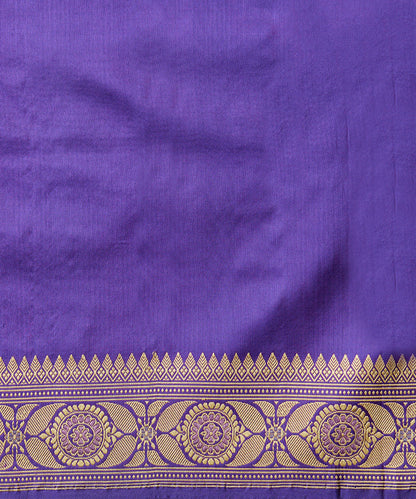 Purple_Handloom_Pure_Malda_Silk_Banarasi_Baluchari_Saree_With_Paisley_Booti_WeaverStory_06