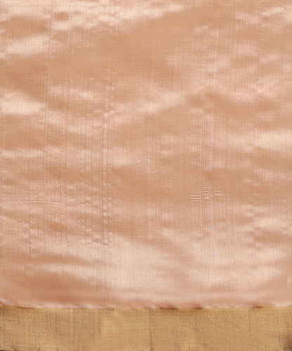 Pastel_Peach_Handloom_Pure_Chanderi_Silk_Saree_With_Moon_Booti_WeaverStory_05