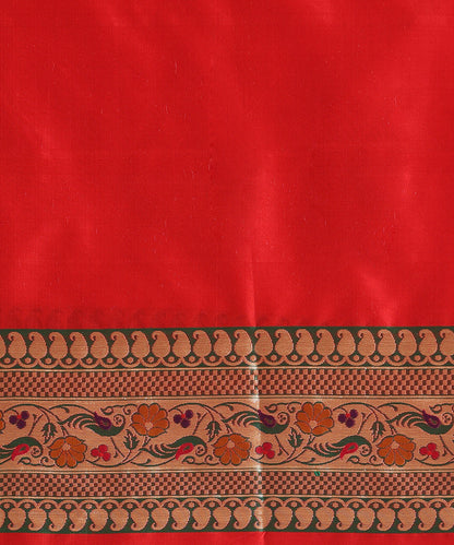 Handloom_Red_Pure_Katan_Silk_Banarasi_Patola_Saree_With_Meenakari_Border_WeaverStory_05