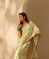 Handloom_Pista_Green_Pure_Chanderi_Silk_Saree_With_Gold_And_Silver_Booti_WeaverStory_01