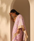 Handloom_Lilac_Pure_Chanderi_Silk_Saree_With_Gold_And_Silver_Booti_WeaverStory_01