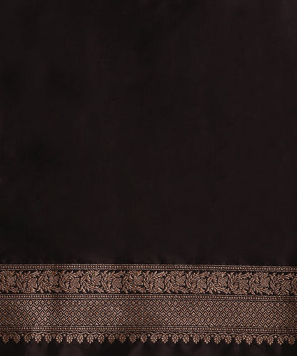 Black_Handloom_Pure_Katan_Silk_Kimkhab_Banarasi_Saree_With_Maroon_Selvedge_WeaverStory_05