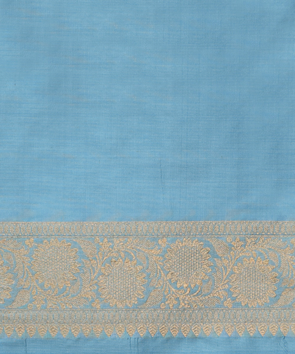 Handloom_Powder_Blue_Pure_Katan_Silk_Banarasi_Kimkhab_Banarasi_Saree_WeaverStory_05