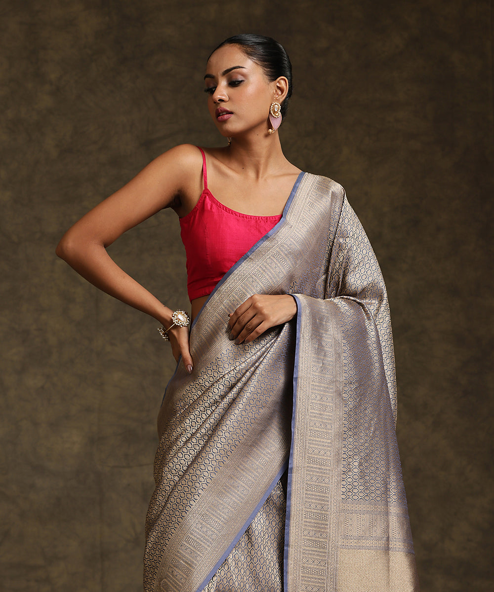 Pewter_Grey_Handloom_Pure_Katan_Silk_Kimkhab_Banarasi_Saree_WeaverStory_01