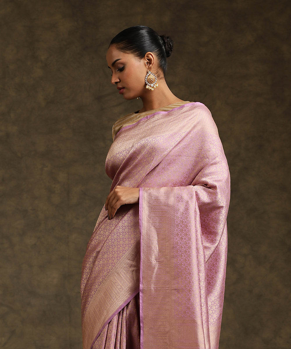 Lilac_Handloom_Pure_Katan_Silk_Kimkhab_Banarasi_Saree_WeaverStory_01