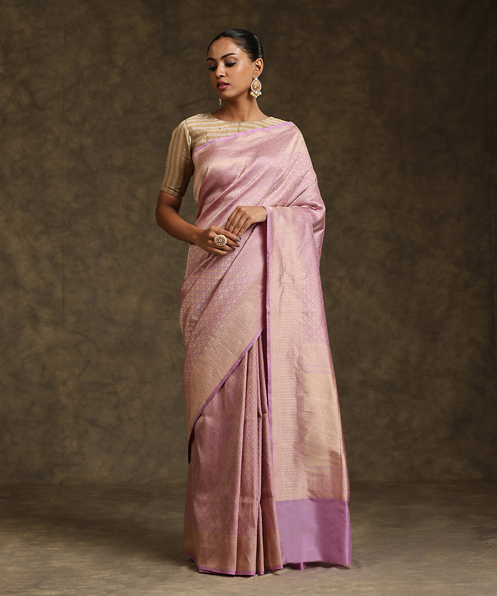 Lilac_Handloom_Pure_Katan_Silk_Kimkhab_Banarasi_Saree_WeaverStory_02