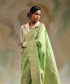 Parrot_Green_Handloom_Pure_Katan_Silk_Banarasi_Saree_With_Cutwork_Jaal_WeaverStory_01