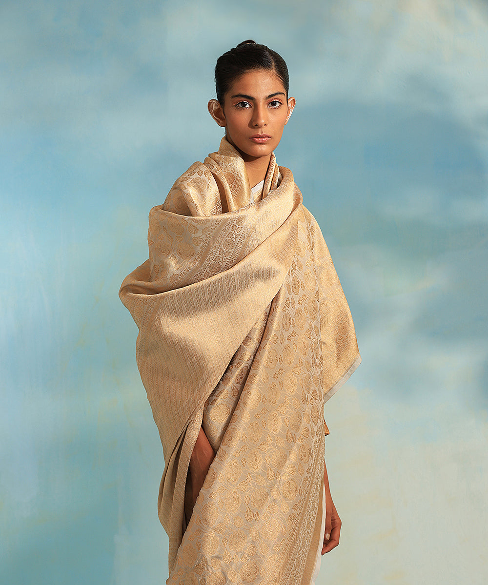 Powder_Blue_Handloom_Kimkhab_Pure_Katan_Tissue_Banarasi_Saree_With_Floral_Jaal_WeaverStory_01