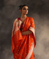 Handloom_Orange_Pure_Katan_Silk_Banarasi_Saree_With_Asharfi_Booti_WeaverStory_01