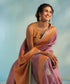 Handloom_Lilac_Pure_Tussar_Silk_Banarasi_Saree_With_Alfi_Kadhwa_Booti_And_Broad_Border_WeaverStory_01