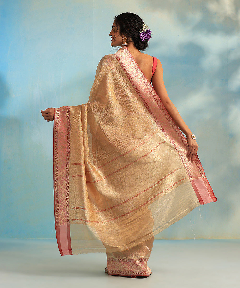 Handloom_Gold_Pure_Tissue_Silk_Banarasi_Saree_With_Tanchoi_Weave_WeaverStory_03