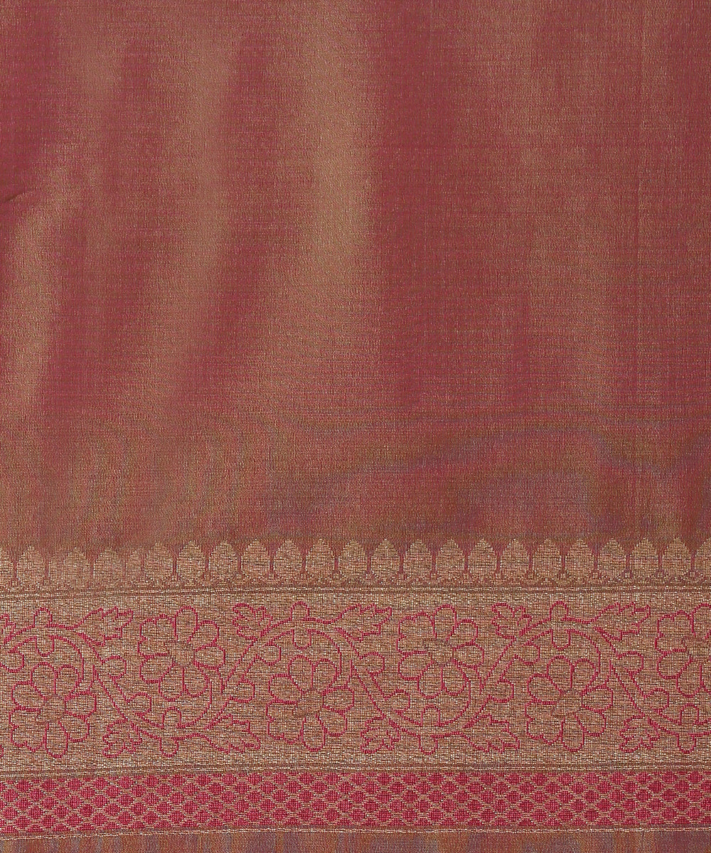 Handloom_Mustard_and_Pink_Katan_Georgette_Banarasi_Patola_Saree_WeaverStory_05