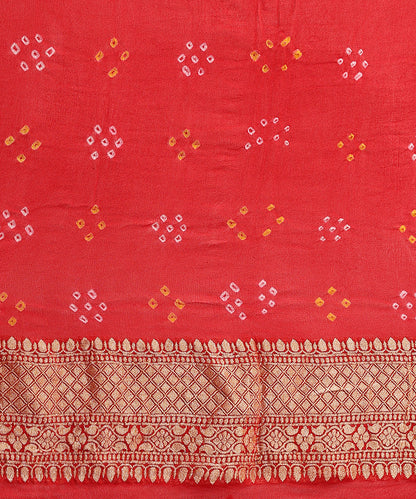 Red_And_Pink_Handloom_Ombre_Dyed_Pure_Georgette_Banarasi_Bandhej_Saree_WeaverStory_05