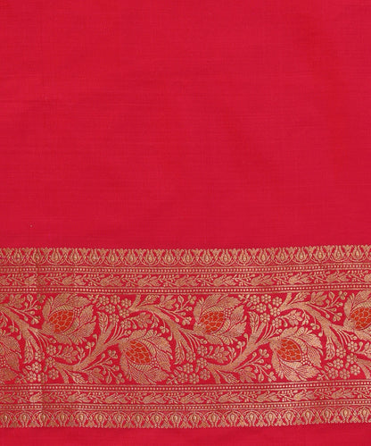 Pink_Handloom_Pure_Katan_Silk_Banarasi_Saree_With_Cutwork_Floral_Jaal_WeaverStory_05