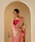Handloom_Offwhite_Pure_Katan_Silk_Banarasi_Patola_Saree_With_Pink_Border_WeaverStory_01