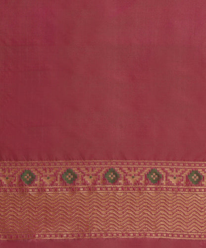 Grey_Handloom_Pure_Katan_Silk_Banarasi_Patola_Saree_With_Meenakari_And_Pink_Border_WeaverStory_05