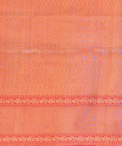 Handloom_Red_Pure_Katan_Silk_Zari_Wasket_Banarasi_Saree_With_Blue_Meenakari_WeaverStory_05