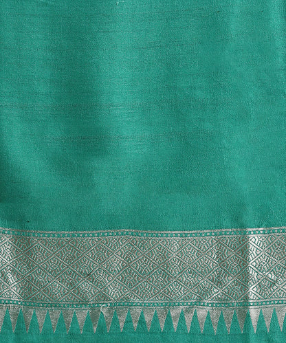 Magenta_And_Teal_Handloom_Pure_Tusser_Georgette_Banarasi_Saree_With_Multicolour_Motifs_WeaverStory_06