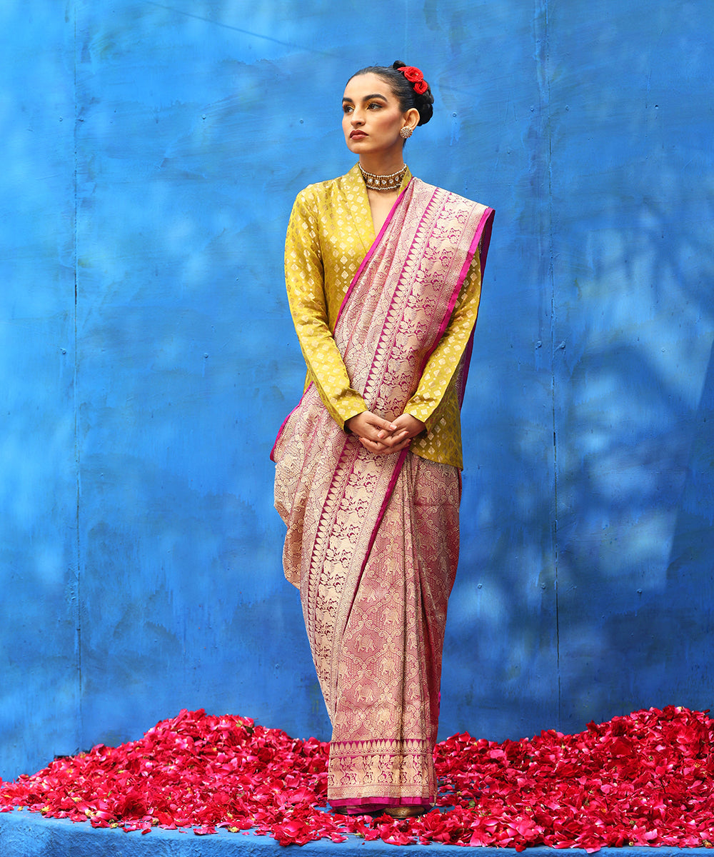 Handloom_Purple_Pure_Katan_Silk_Brocade_Shikargah_Banarasi_Saree_WeaverStory_02