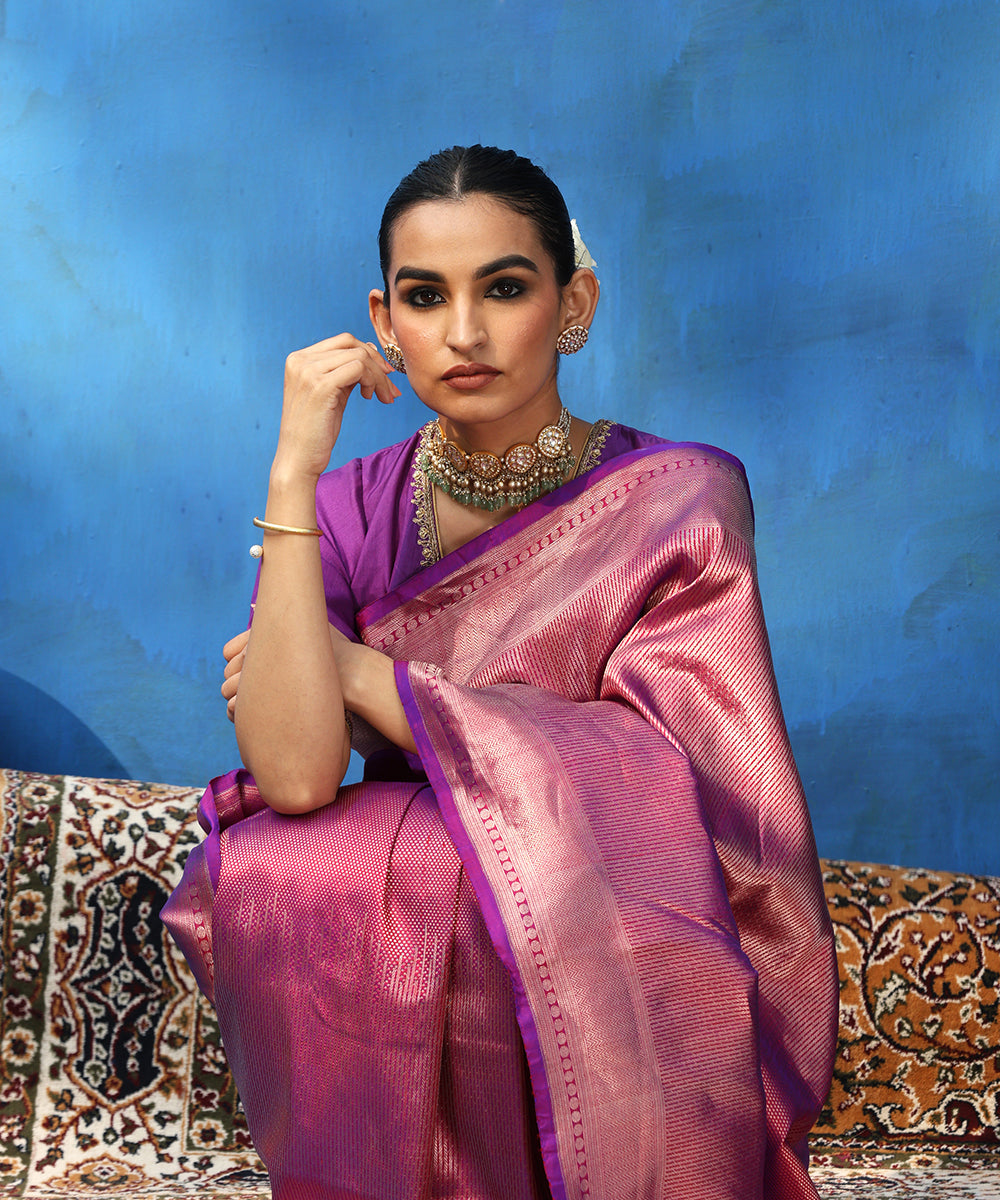 Electric_Blue_Handloom_Pure_Katan_Silk_Kimkhab_Banarasi_Saree_WeaverStory_01