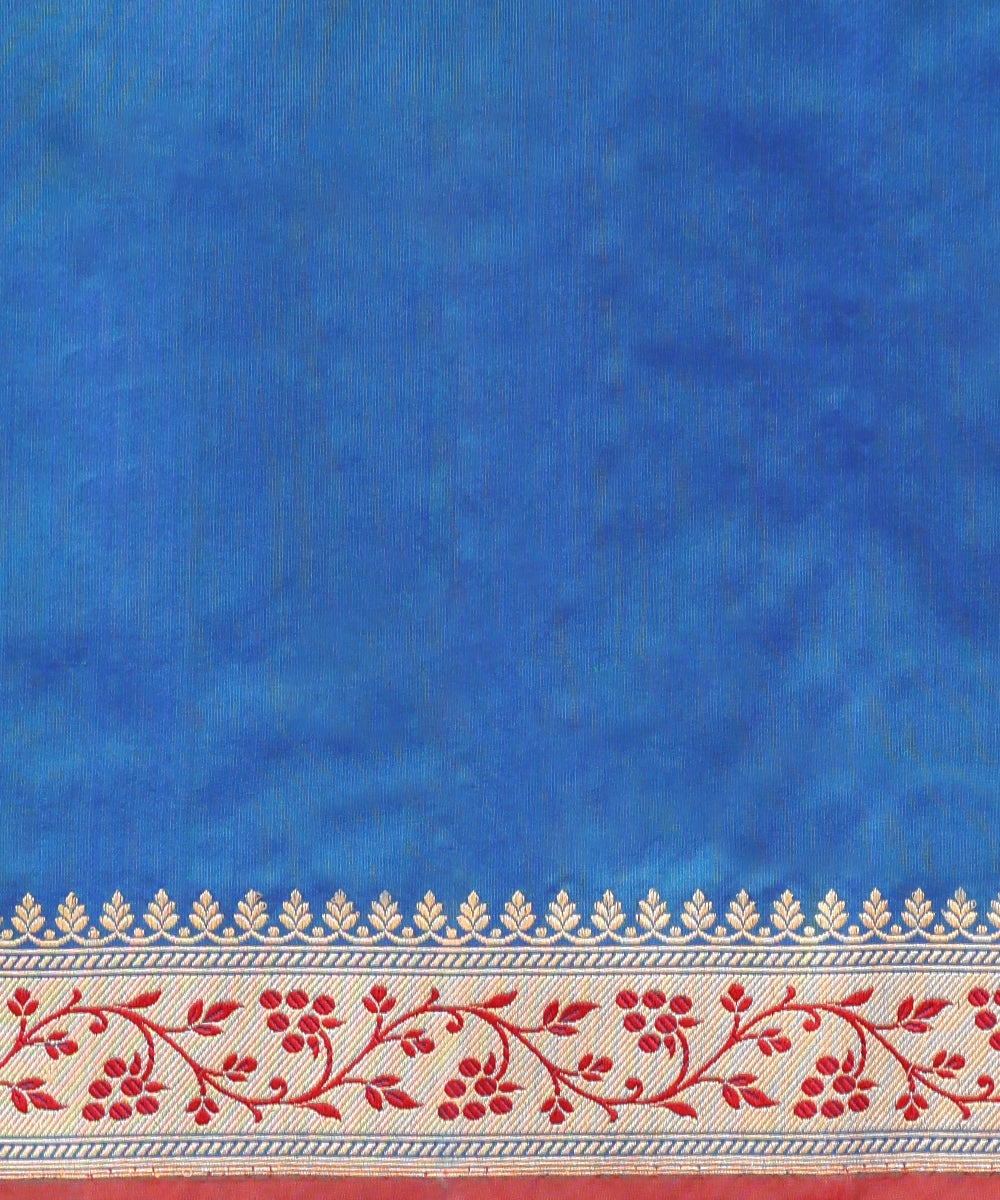 Peacock_Blue_Handloom_Pure_Katan_Silk_Banarasi_Saree_With_Meenakari_Border_And_Palla_WeaverStory_05