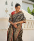 Handloom_Black_And_Grey_Pure_Katan_Silk_Chevron_Banarasi_Saree_With_Kadhwa_Border_WeaverStory_01