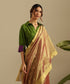 Handloom_Pink_And_Green_Dual_Tone_Silk_Chanderi_Saree_With_Small_Floral_Motifs_WeaverStory_01